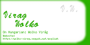 virag wolko business card